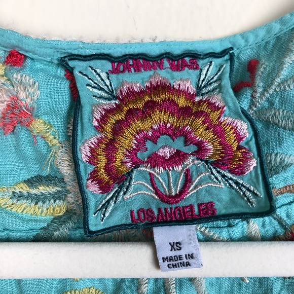 johnny was caspian linen drape top